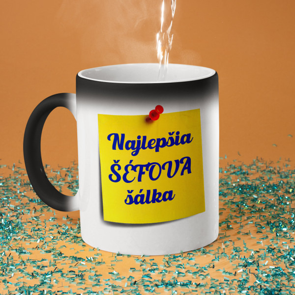 Hrnček "Šálka najlepšieho šéfa"