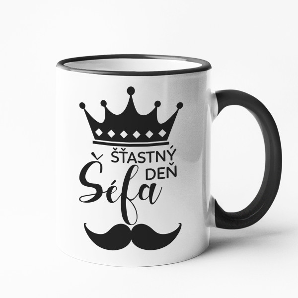 Hrnček "Šťastný deň šéfa"