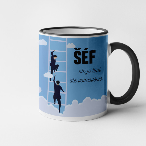 Hrnček "Šéf – nie je len titul"