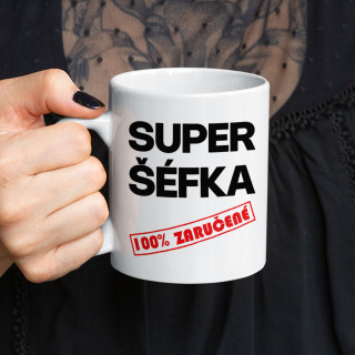 Hrnček "Super šéfka" Hrnček "Super šéfka"