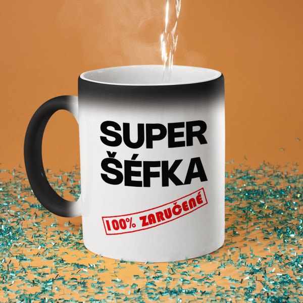 Hrnček "Super šéfka" Hrnček "Super šéfka"