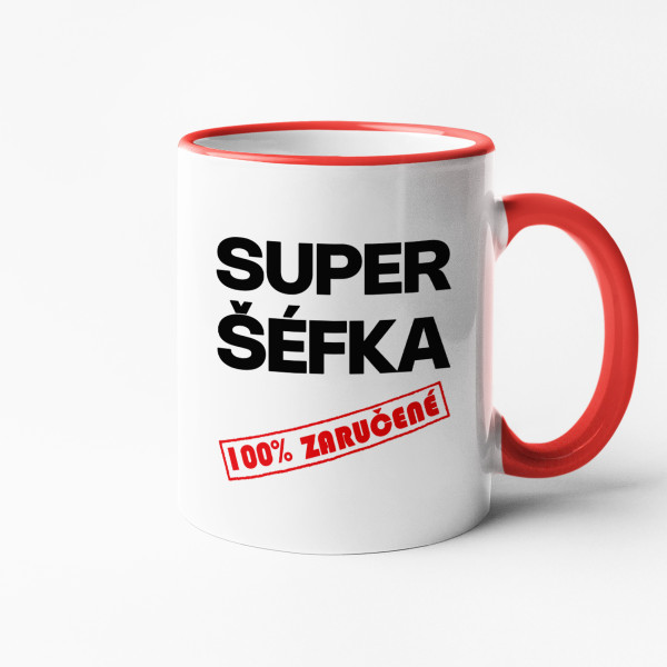 Hrnček "Super šéfka" Hrnček "Super šéfka"