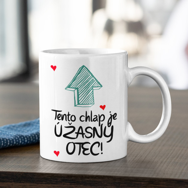 Hrnček "Tento chlap je úžasný otec" Hrnček "Tento chlap je úžasný otec"