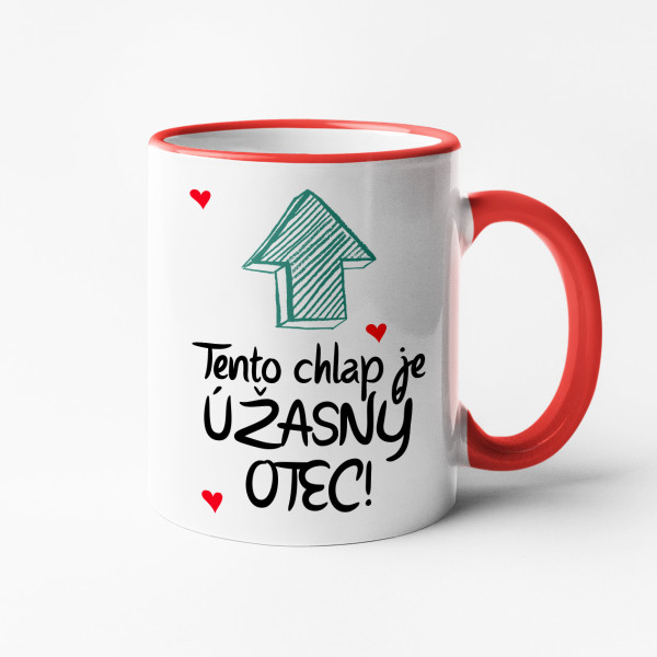Hrnček "Tento chlap je úžasný otec" Hrnček "Tento chlap je úžasný otec"