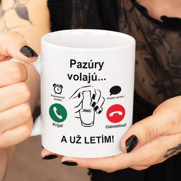 Hrnček "Volajú ma pazúry"