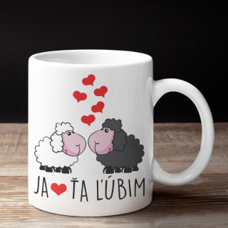 Hrnček "Zamilované ovečky"
