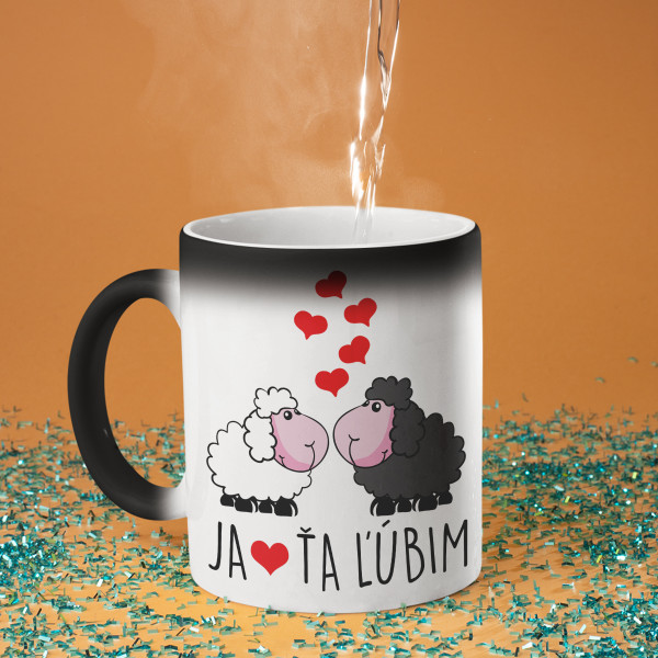 Hrnček "Zamilované ovečky"