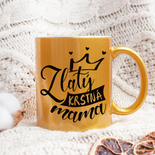 Hrnček "Zlatá krstná matka"