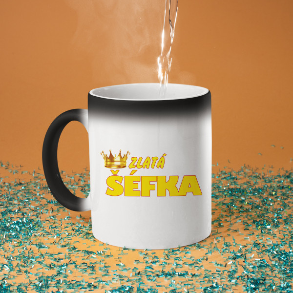 Hrnček "Zlatá šéfka" Hrnček "Zlatá šéfka"