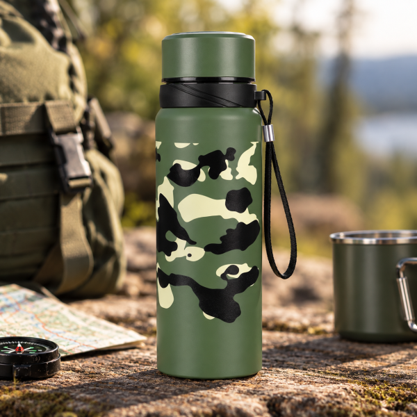 Termoska v maskovacom vzore "Špeciálna misia", 800ml