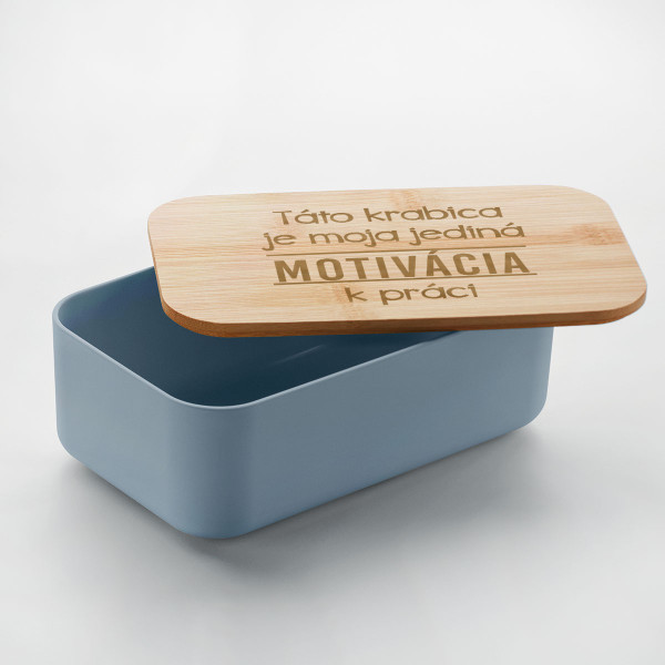 Krabička na obed "BEIBABOX – motivácia do práce"