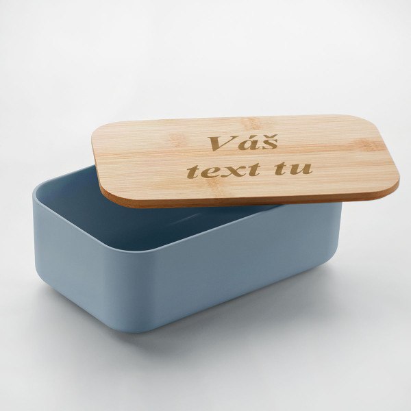 Krabička na obed "BEIBABOX" s textom podľa vášho výberu
