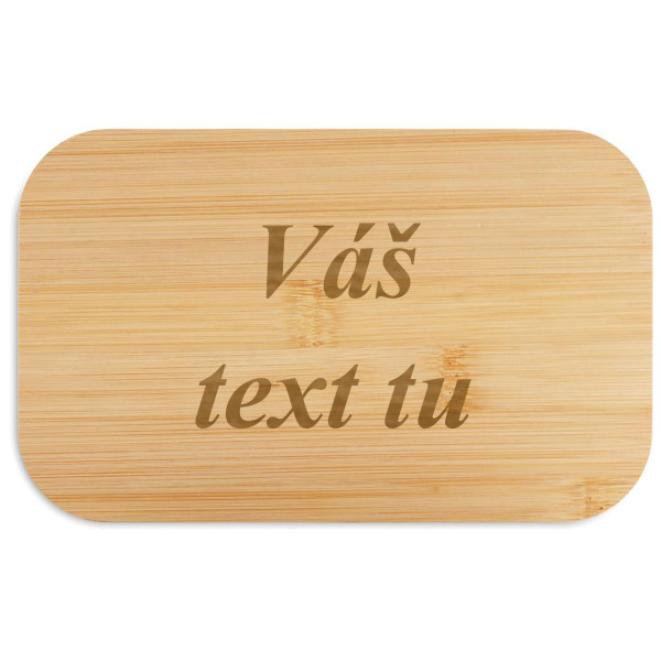 Krabička na obed "BEIBABOX" s textom podľa vášho výberu