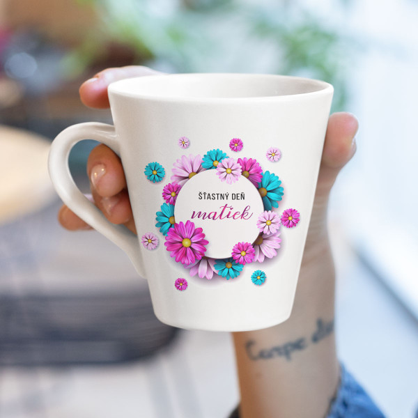 Latte hrnček "Všetko najlepšie ku Dňu matiek" Latte hrnček "Všetko najlepšie ku Dňu matiek"