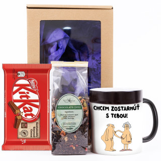Magická darčeková sada "Chcem s tebou zostarnúť"