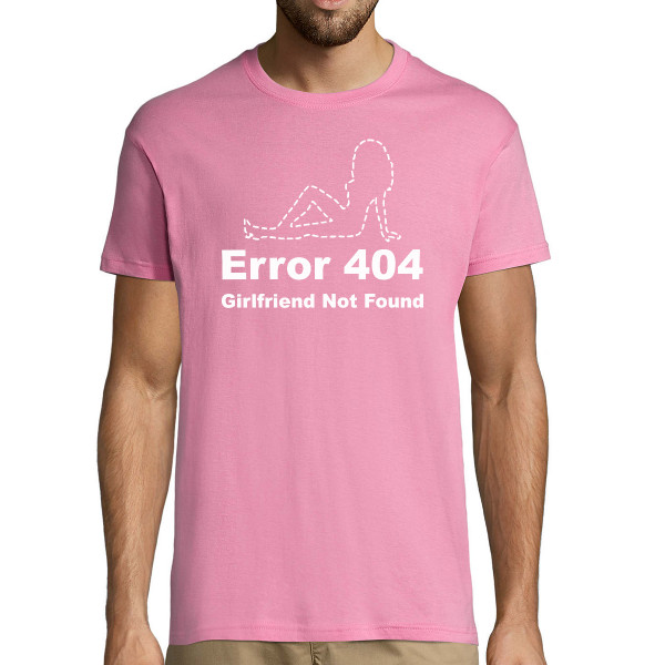 Tričká "Girlfriend not found"