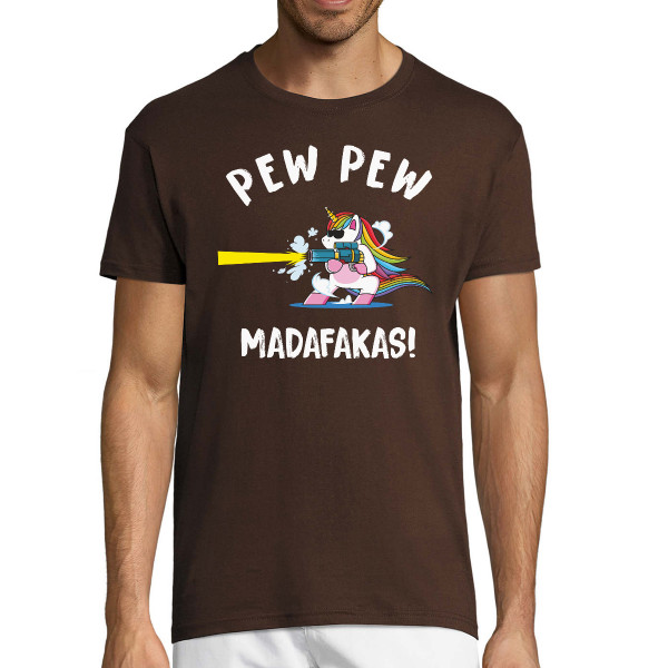 Tričká "Pew pew jednorožec"