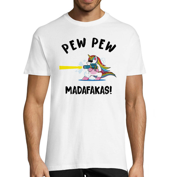 Tričká "Pew pew jednorožec"