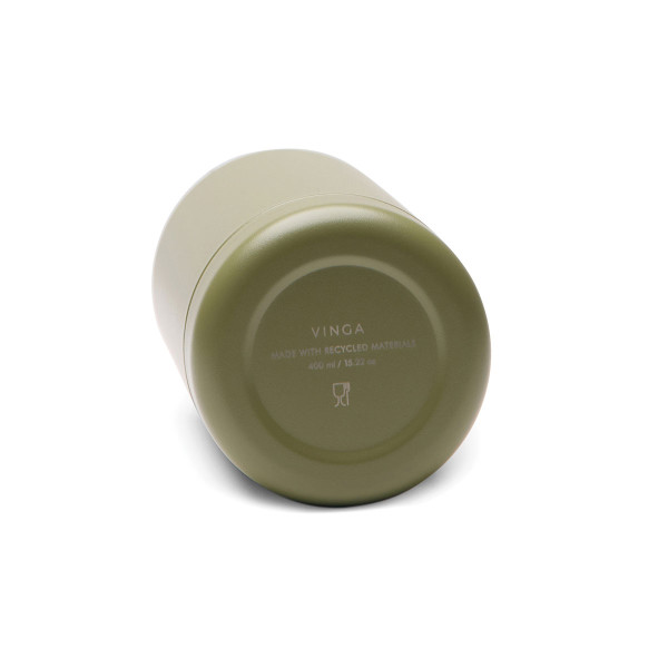 Kovová termoska "VINGA Parks" s vaším vygravírovaným textom (400ml)