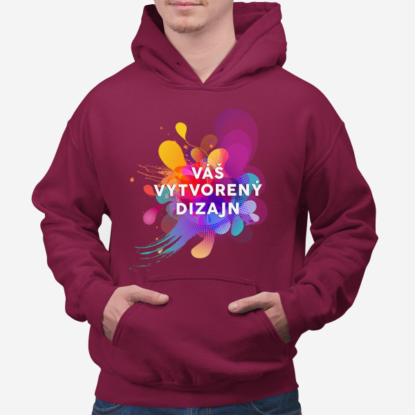 Mikina s vaším vlastným dizajnom (s kapucňou) Mikina s vaším vlastným dizajnom (s kapucňou)