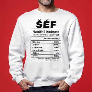 Mikina "Zloženie šéfa" (bez kapucne)