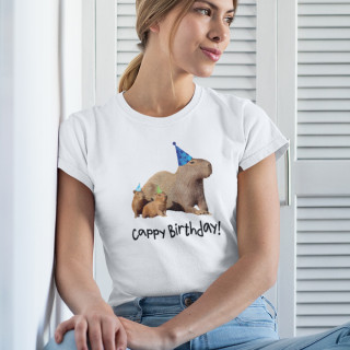 Dámske tričká "Cappy birthday"