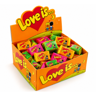 Žuvačka „LOVE IS...“ (rôzne príchute), 1 ks