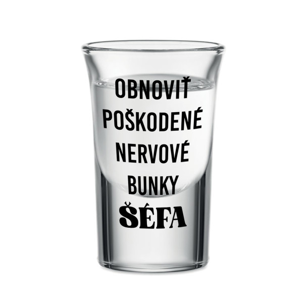 Panák "Šéf", 30ml Panák "Šéf", 30ml