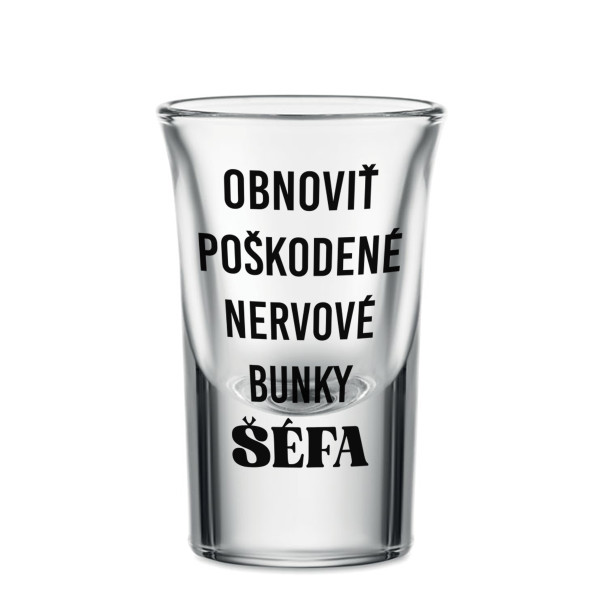 Panák "Šéf", 30ml Panák "Šéf", 30ml