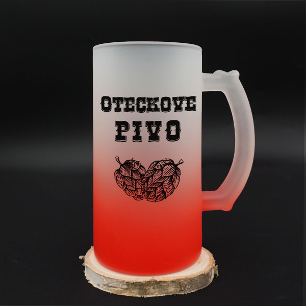 Pivný pohár "Pivo od tatka" Pivný pohár "Pivo od tatka"