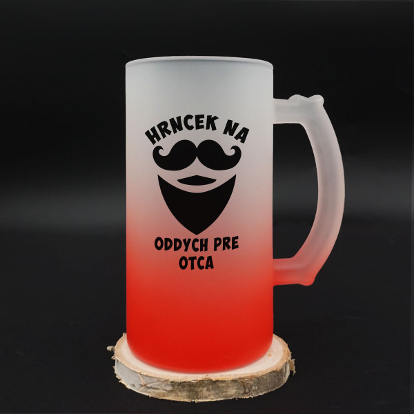 Pivný hrnček "Hrnček na oddych pre otca" Pivný hrnček "Hrnček na oddych pre otca"