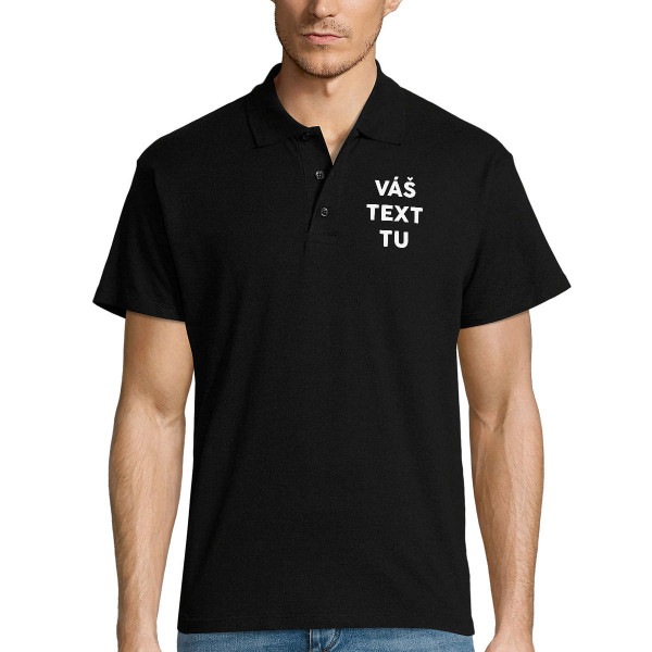Polo tričko s vlastným textom Polo tričko s vlastným textom