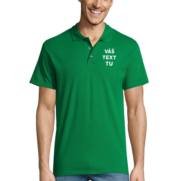 Polo tričko s vlastným textom Polo tričko s vlastným textom