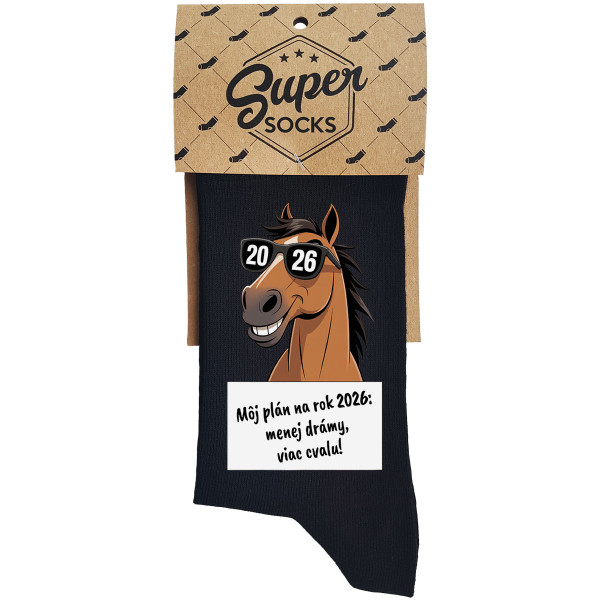 Ponožky "Môj plán na rok 2026"