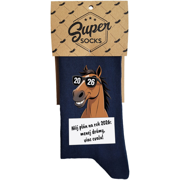 Ponožky "Môj plán na rok 2026"