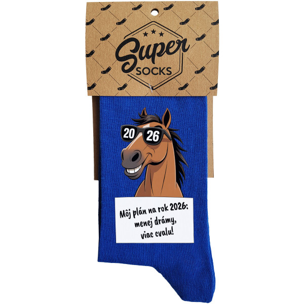 Ponožky "Môj plán na rok 2026"