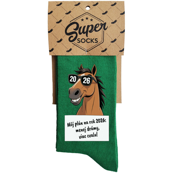 Ponožky "Môj plán na rok 2026"