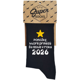 Ponožky "Ponožky, ktoré prinesú šťastie v roku 2026" Ponožky "Ponožky, ktoré prinesú šťastie v roku 2026"