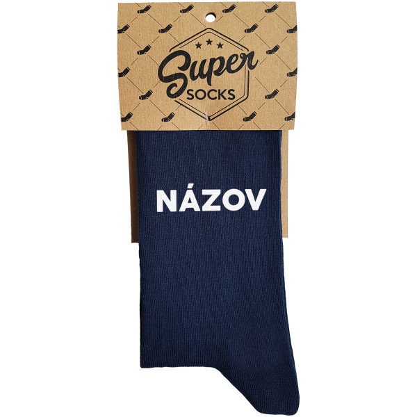 Ponožky s vami vybraným menom Ponožky s vami vybraným menom