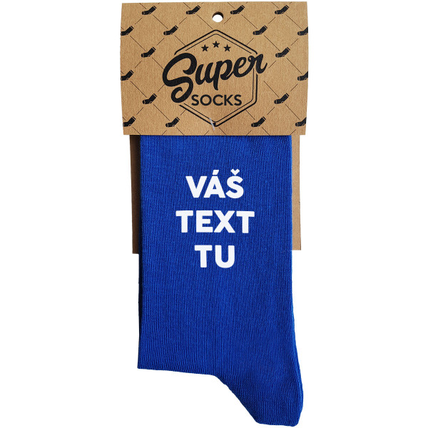 Ponožky s vami vybraným textom Ponožky s vami vybraným textom