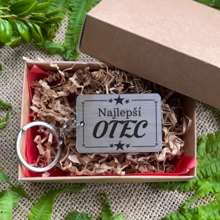 Prívesok na kľúče "Najlepší otec"