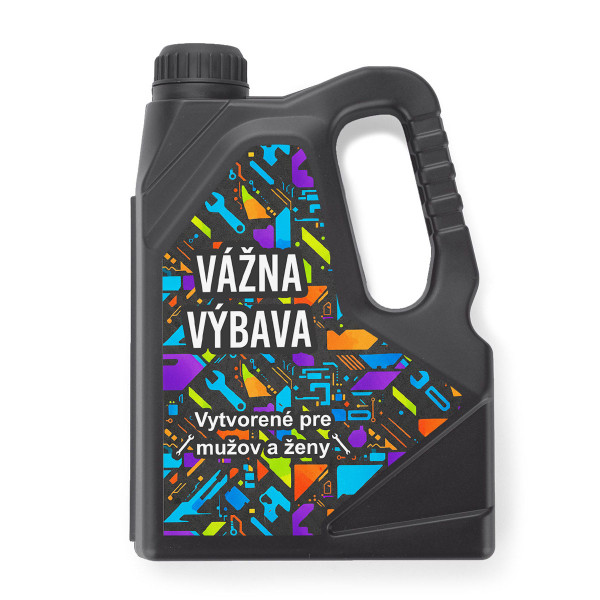 Sada náradia v tvare kanistra "Vážna výbava"