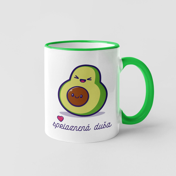 Sada šálok pre pár "Avokáda"