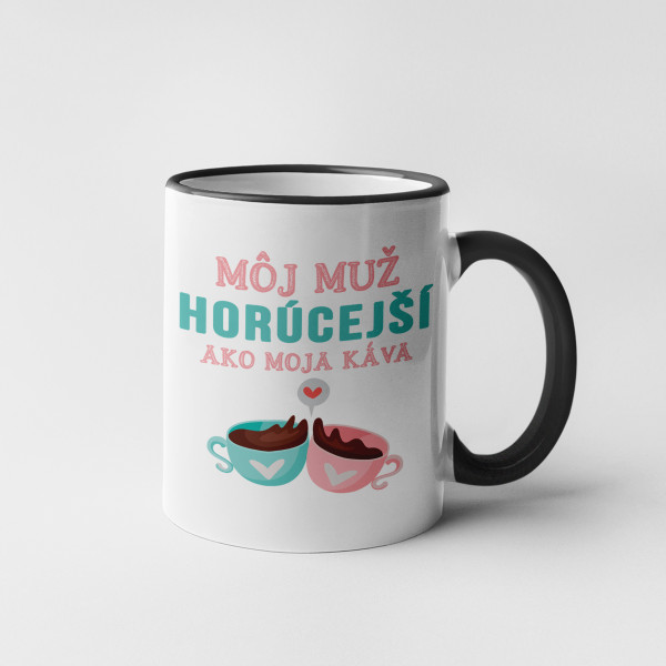 Sada šálok pre pár „Láska je ako káva“