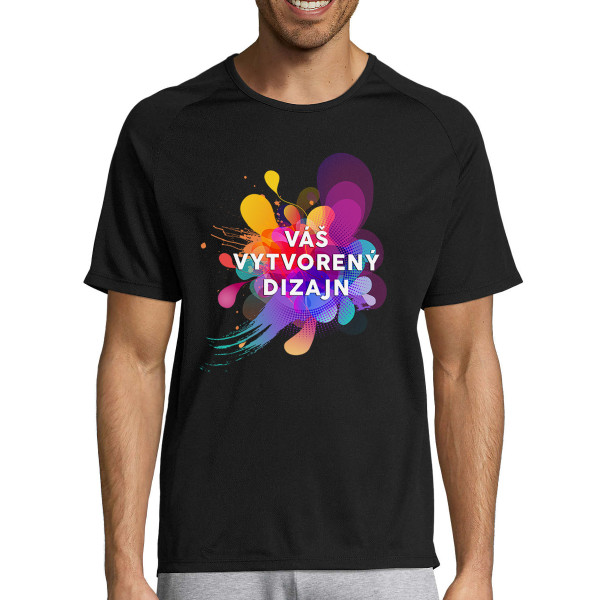 Športové suché tričko s vlastným dizajnom