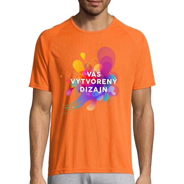 Športové suché tričko s vlastným dizajnom
