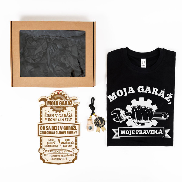 Súprava darčekov "Moja garáž" Súprava darčekov "Moja garáž"