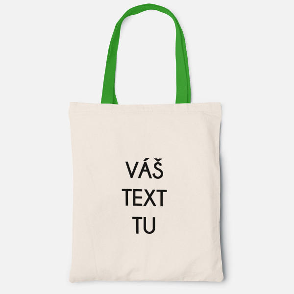Textilná taška s vlastným textom Textilná taška s vlastným textom