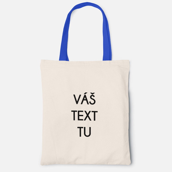 Textilná taška s vlastným textom Textilná taška s vlastným textom