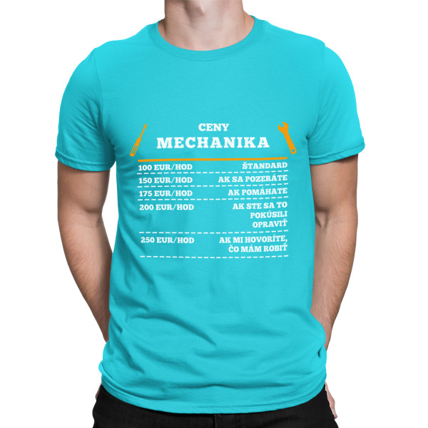 Tričko "Mechanický cenník"